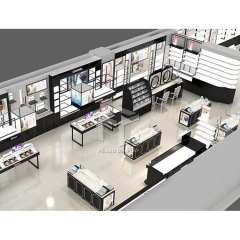 New design skin care & cosmetic shop interior design for Qatar