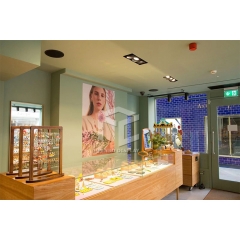 Customzied high end level jewelry store interior design