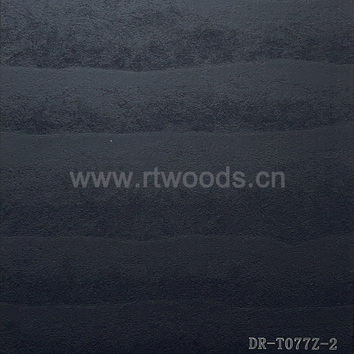 DR-T077Z-2 RT Synchronized laminated veneer paper for plywood mdf chipboard