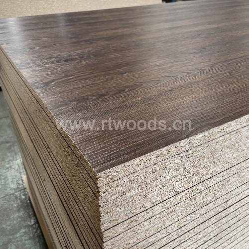 Synchronized Melamine Faced Particle Board Furniture Particle Board