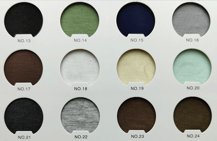 Army green Bamboo material textile- stretchy jersey - 230gsm