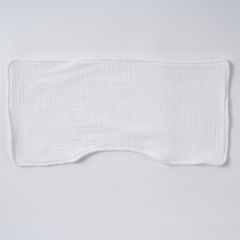 Perfect size for shoulder oem service custom design cotton newborn baby burp cloth rag