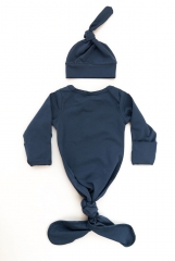 2023 new oem china wholesale cotton lycra toddler wearable sleep sack baby custom made knotted sleeping bag