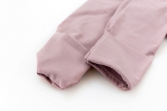 Low moq custom your knot sleeping bag design cotton lycra baby sleep gown