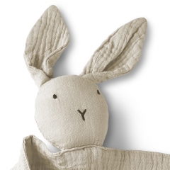 cute newborn muslin animal rabbit lovey cuddly toys 100 cotton baby security blanket