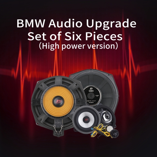 BMW Audio UpgradeSet of Six Pieces (High power version)
