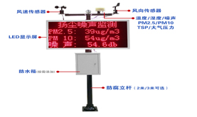 S275 on-site LED display environmental monitoring system
