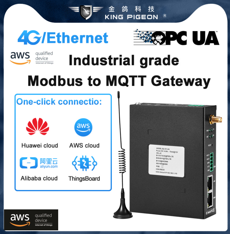 PLC/Modbus Gateway BL10X is Listed in AWS Partner Device Catalog