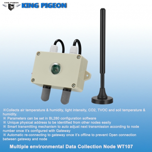 Wireless Temperature Sensor (-10~200℃, PT100)