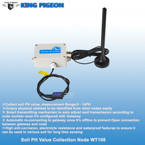 Wireless Temperature Sensor (-10~200℃, PT100)