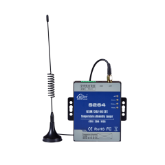 GSM/3G/4G Temp&Humidity Monitoring(4T&H+2DO)