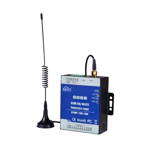 GSM/3G/4G Temperature Data Logger(8T+2DO)