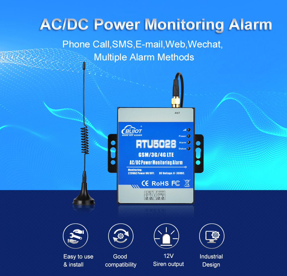 Power failure alarm