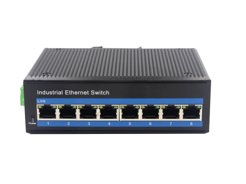8 10Base-T/100Base-TX/1000Base-TX Industrial Ethernet POE Switch BL161GP