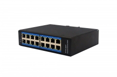 16-port 10/100 Mbit Industrial Ethernet POE Switch BL162P