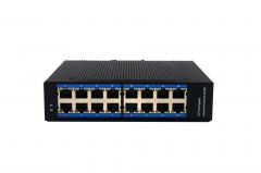 16-port 10/100 Mbit Industrial Ethernet POE Switch BL162P