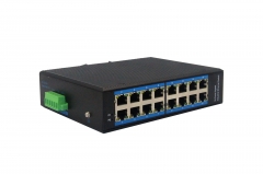 Gigabit 16-port Industrial Ethernet Switch BL162G