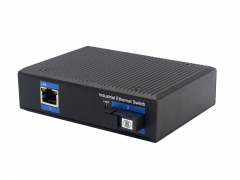 Gigabit 1 Optical 1 Electrical Industrial Ethernet POE Switch BL164GP