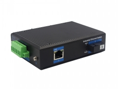 Gigabit 1 Optical 1 Electrical Industrial Ethernet Switch BL164G