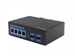 Gigabit 2 Optical 4 Electrical Industrial Ethernet Switch BL167G