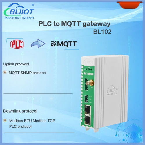 PLC to MQTT Industrial IoT Gateway BL102