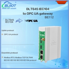 DLT645 IEC104 to OPC UA Power Grids Protocol Converter BE112