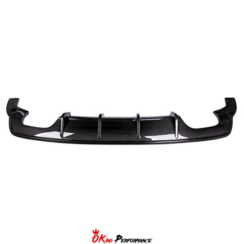 OKing Style Carbon Fiber (CFRP) Rear Diffuser For Audi A3 S3 2014-2016