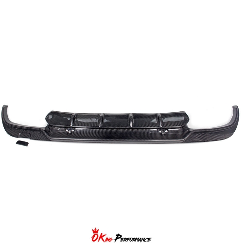 Carlsson Style Carbon Fiber (CFRP) Rear Diffuser For Mercedes-Benz C-Class W205 2015-2019