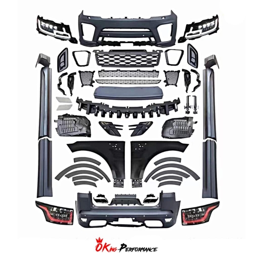 SVR Style PP Body Kit (with headlight & tail light) For For Range Rover Sport 2014-2017