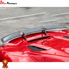 Novitec Style Dry Carbon Fiber Rear Spoiler For Ferrari 488 GTB Spider 2015-2018