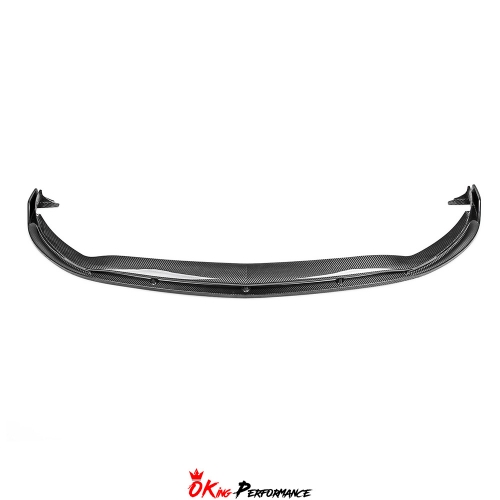 PakTechz Style Dry Carbon Fiber Front Lip For Mercedes Benz A-CLASS W177 A35 2018-2020