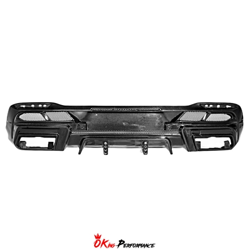 Larte Style Carbon Fiber Rear Diffuser For Mercedes Benz GLE Coupe 350 450 AMG 43 53 63 2020-2023