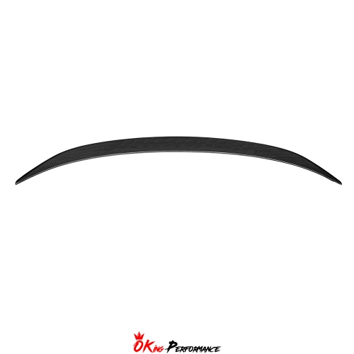 MP Style Dry Carbon Fiber Trunk Spoiler Rear Wing For BMW G80 M3 2020-2024