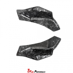 Aimgain Style Forged Carbon Fiber Rear Spats Splitter For Toyota GR Supra MK5 A90 A91 2019-2024