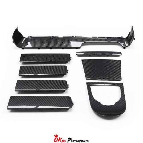 Dry Carbon Fiber Interiors (Replacement) RHD For Mercedes Benz G Class W464 G500 AMG G63 2018-2024