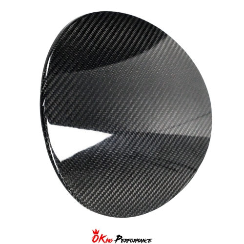 Dry Carbon Fiber Fuel Tank Cap Gas Cover Trims For Toyota GR Supra MK5 A90 A91 2019-2024