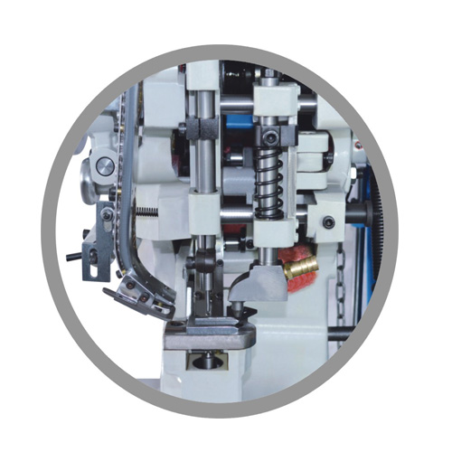 Automatic Double-side Eyeletting Machine, Model: LF-95