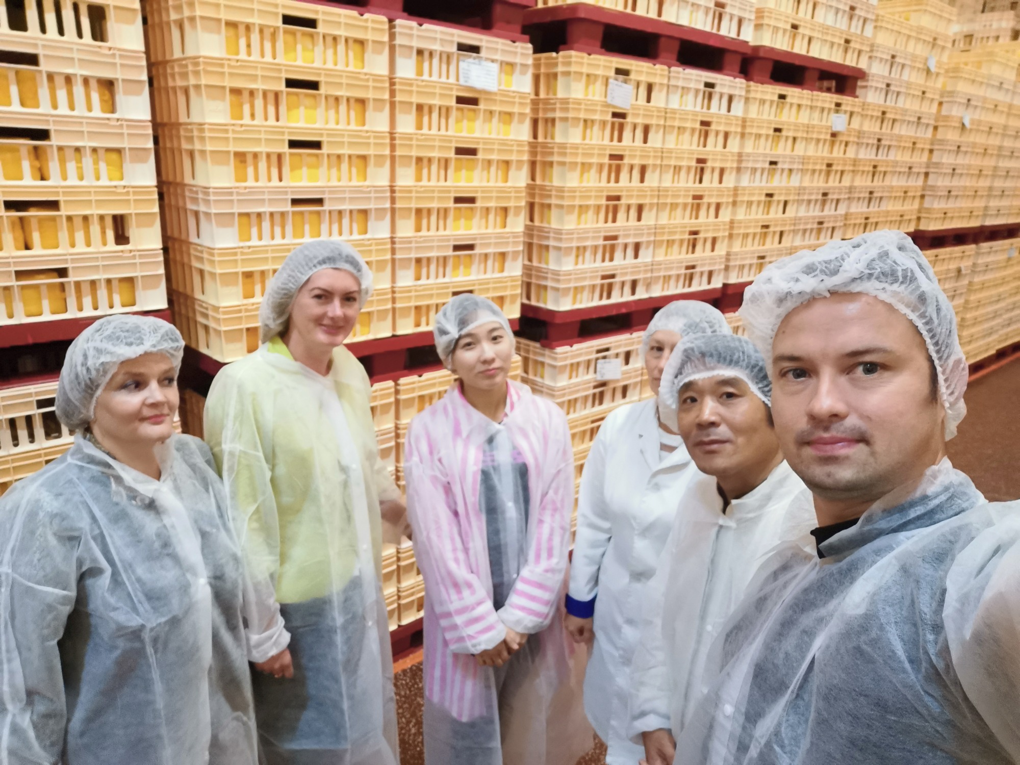 Visiting a Cheese Factory in Belarus