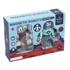 Magnetic Robots for Kids Building Blocks Magnet Toys Stacking Robots Toy Educational Gifts for Boys Girls and Toddlers