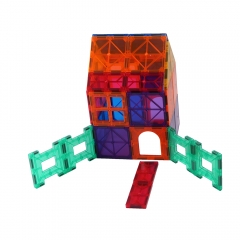 Educational wholesale new toys magnetic block tiles magnetic tiles building blocks