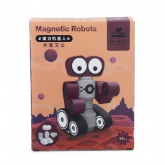 Robot Novel Toys Children's Magnetic Building Blocks Magnetic Robot