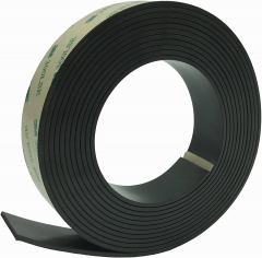 Flexible, Adhesive Magnetic Tape Anisotropic - Heavy Duty, Double Coated Rubber 3m Adhesive - Great for Crafts, Projects, Refrigerators, Organization, Craft and DIY Projects Sticky Magnet