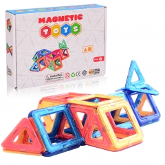 HAOQI Magnetic Blocks 40PCS Upgrade Magnetic Building Blocks for Kids Magnetic Tiles 3D Magnetic Toys Educational STEM Toys Tiles Set Castle Toys for 2 3 4 5 6 7 Year Old Boys Girls Gifts