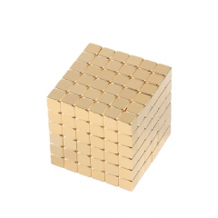 HAOQI In Stock permanent magnetic cube educational toy magnetic cube