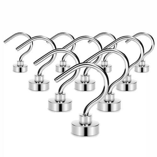 D20 Magnetic Hooks, Facilitate Hook for Home, Kitchen, Workplace, Office and Garage