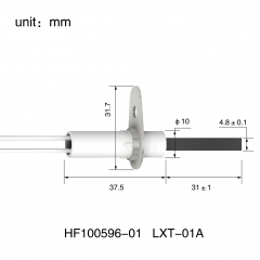 100596-01 LXT-01A Silicon nitride ignition rod.Hot Furnace Ignitor