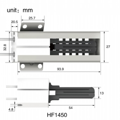 HF1450 Silicon nitride ignition rod.Hot Furnace Ignitor