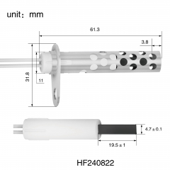 HF240822 Silicon nitride ignition rod.Hot Furnace Ignitor