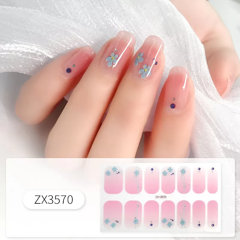3D Fashion Nail Sticker ZX3570-3575