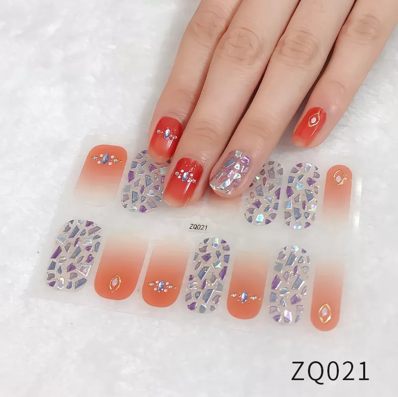 3D Fashion Nail Sticker ZQ021-030
